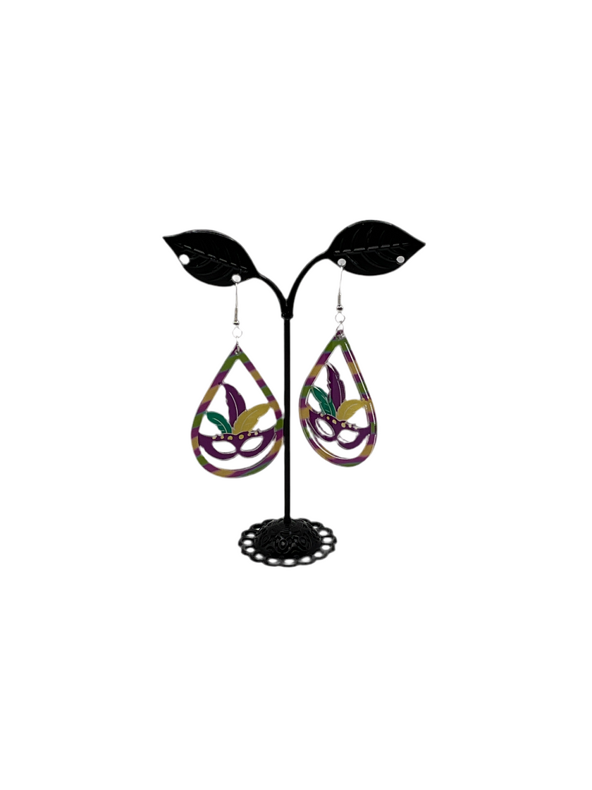 फ़्लूर-डी-लिस बालियां