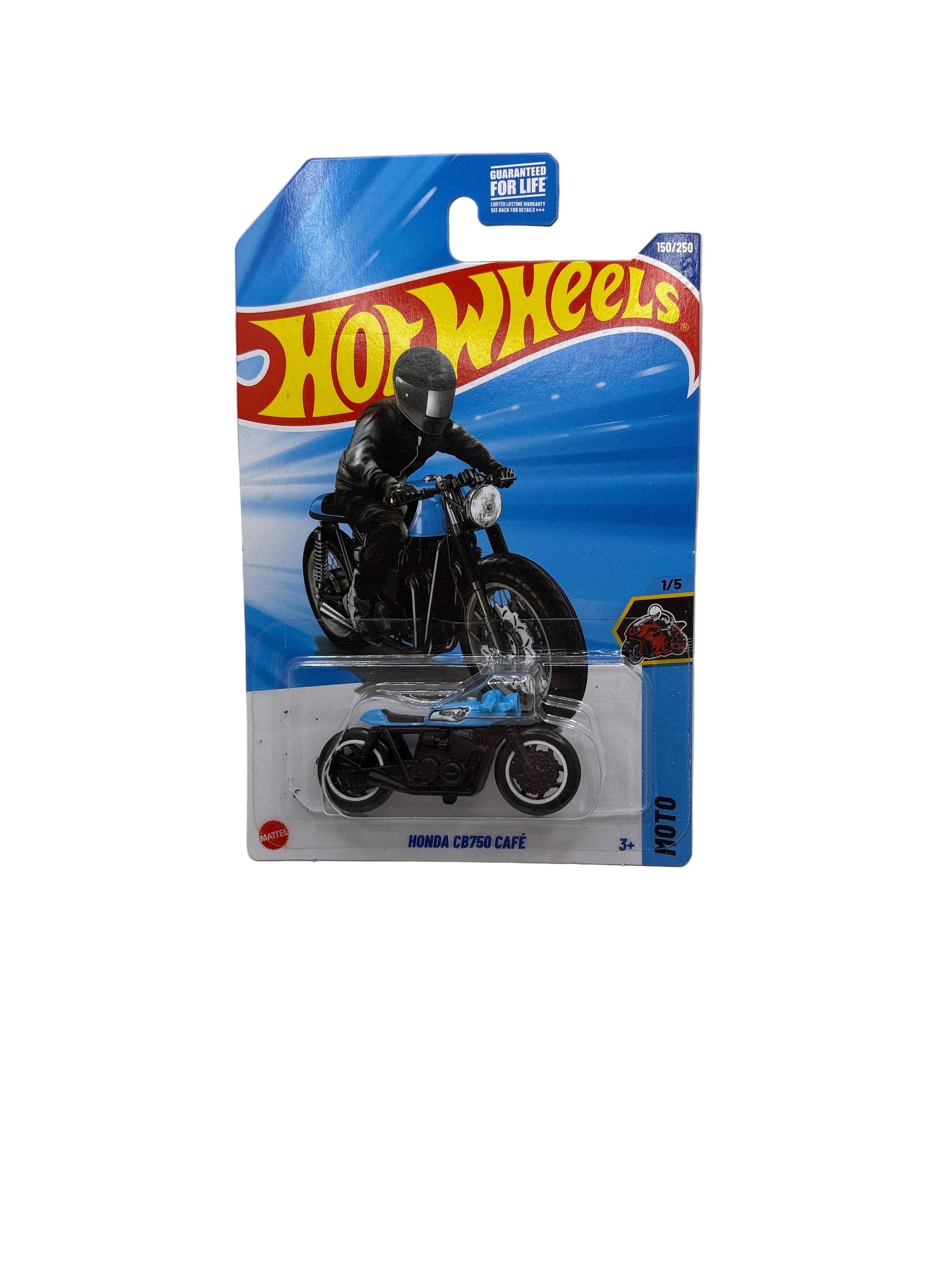 Hot Wheels Honda CB750 Cafe Diecast blue