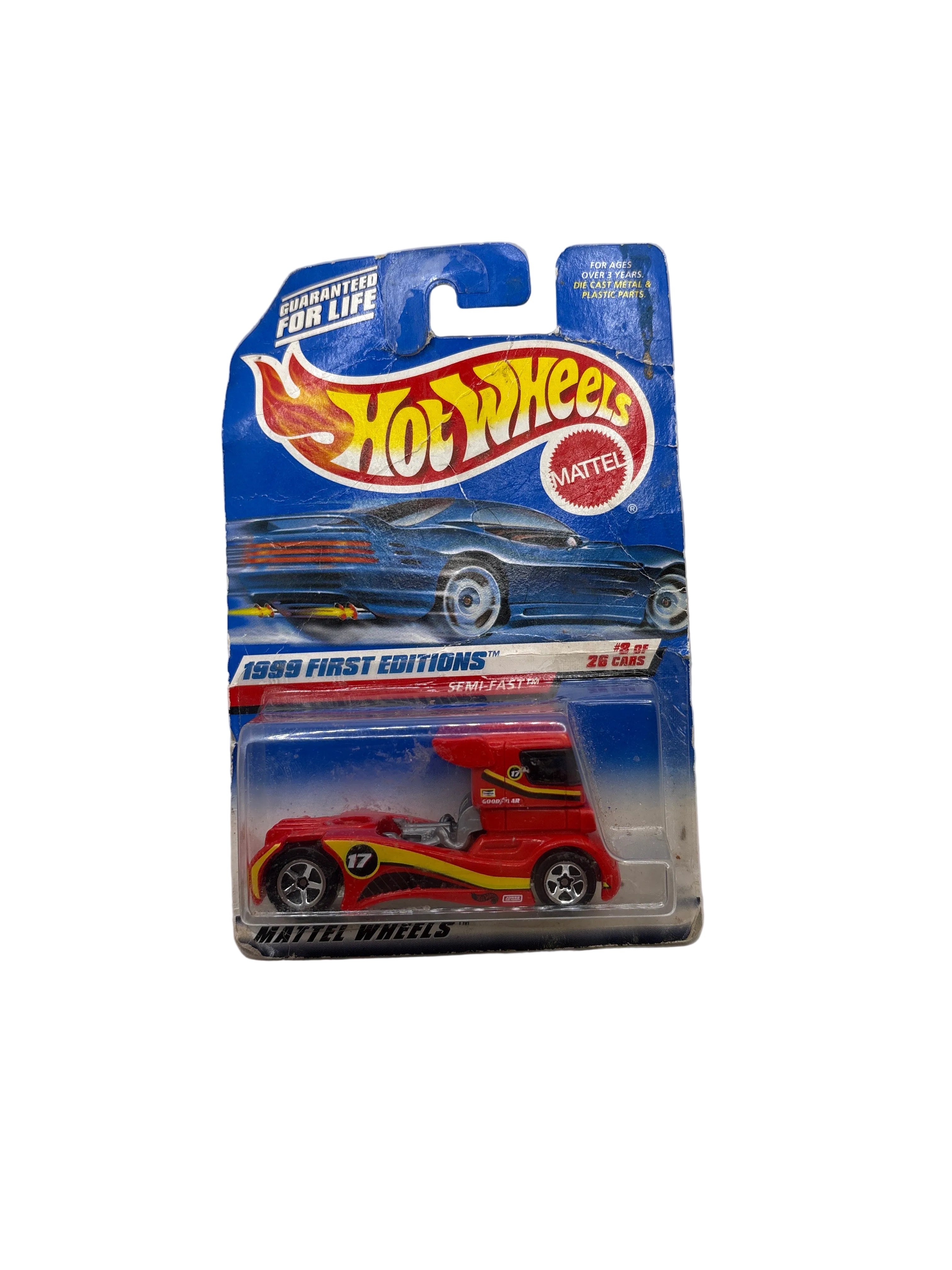 Hot Wheels Semi-Fast Diecast red