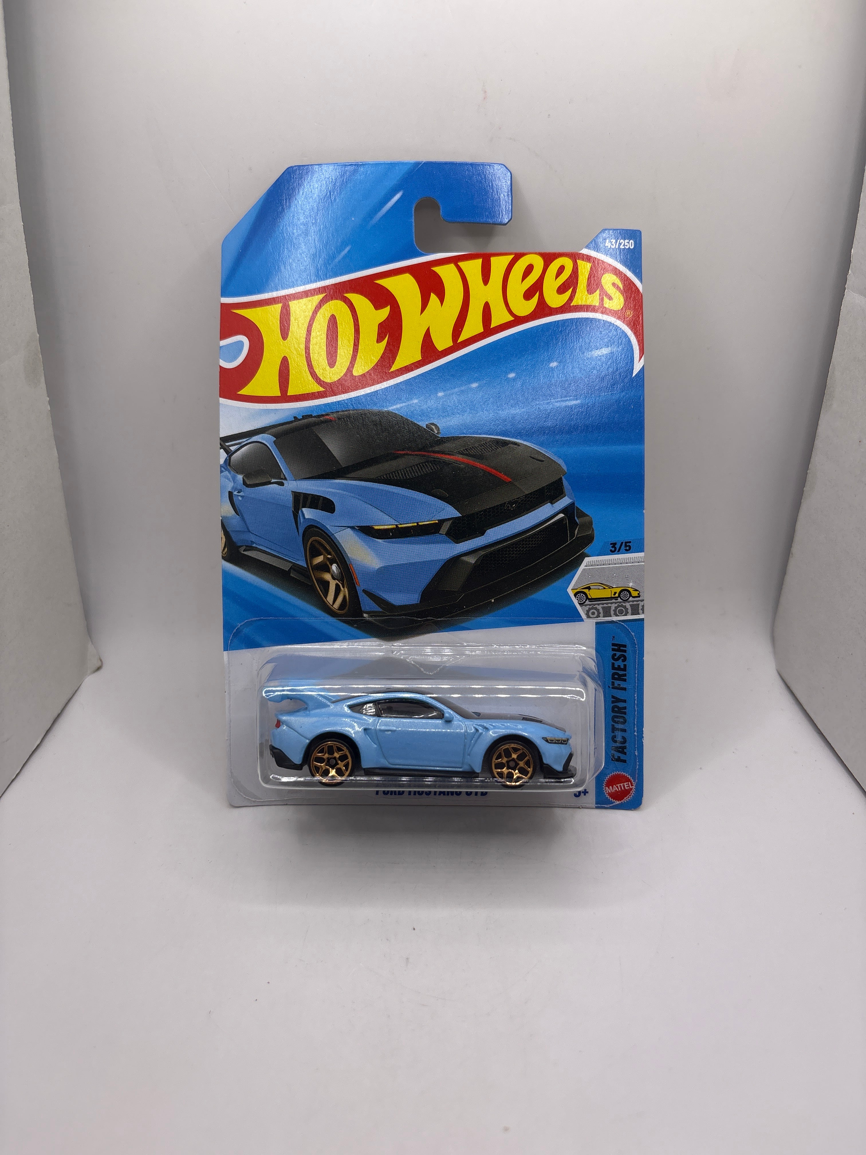 Hot Wheels Ford Mustang GTD Diecast blue