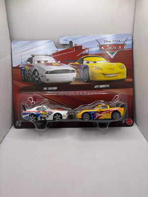 Disney Pixar Cars Pat Traxson Jeff Corvette Diecast