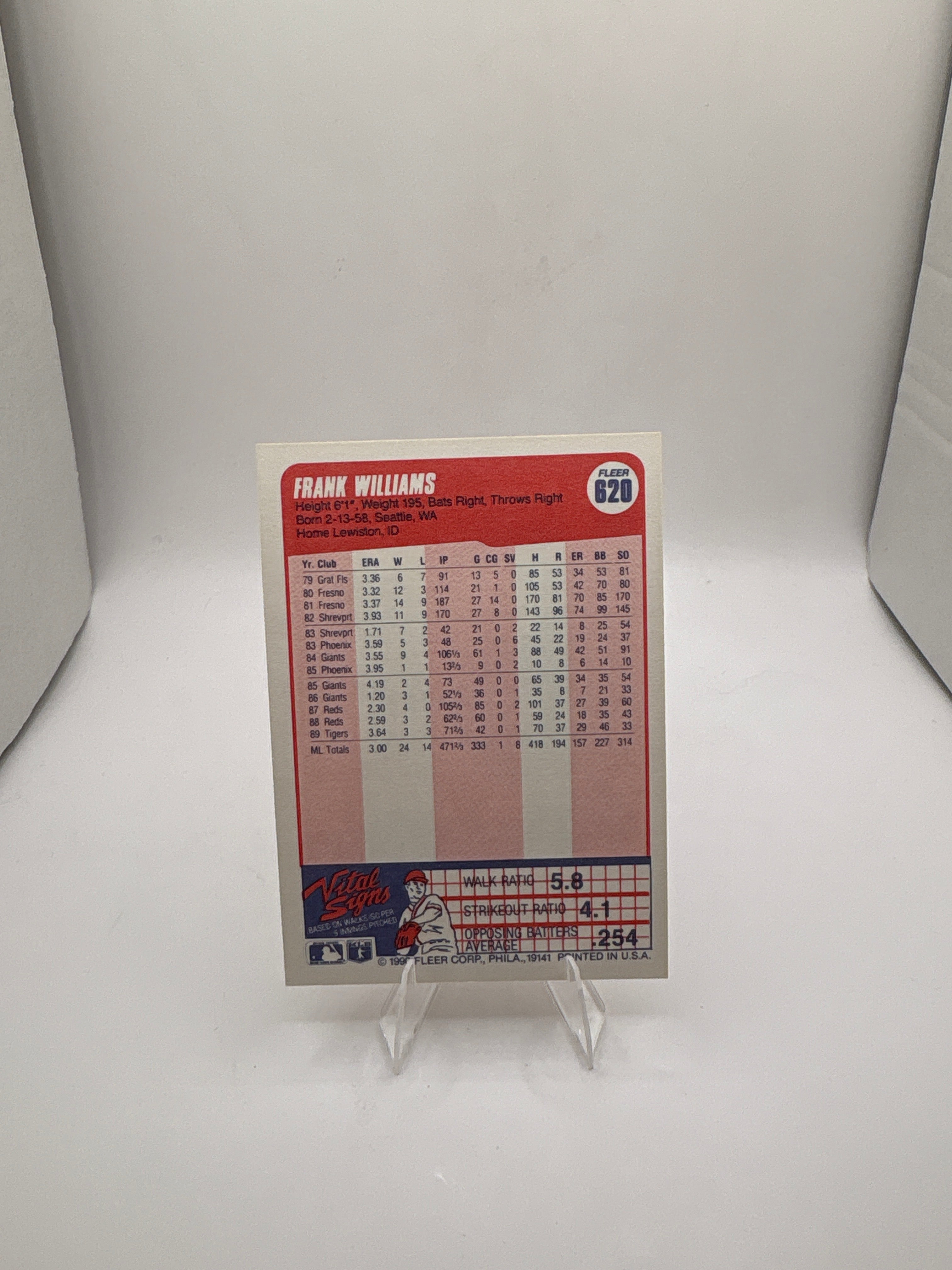 Fleer Frank Williams