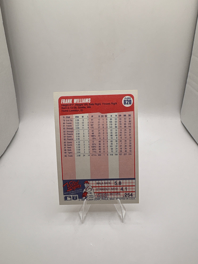 Fleer Frank Williams