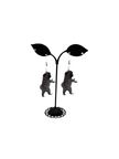 Pug meme earrings