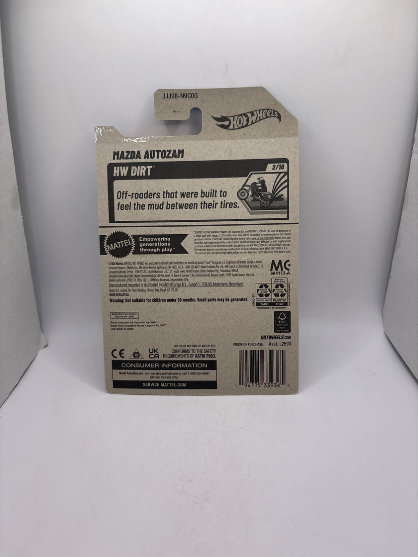 Hot Wheels Mazda Autozam Diecast