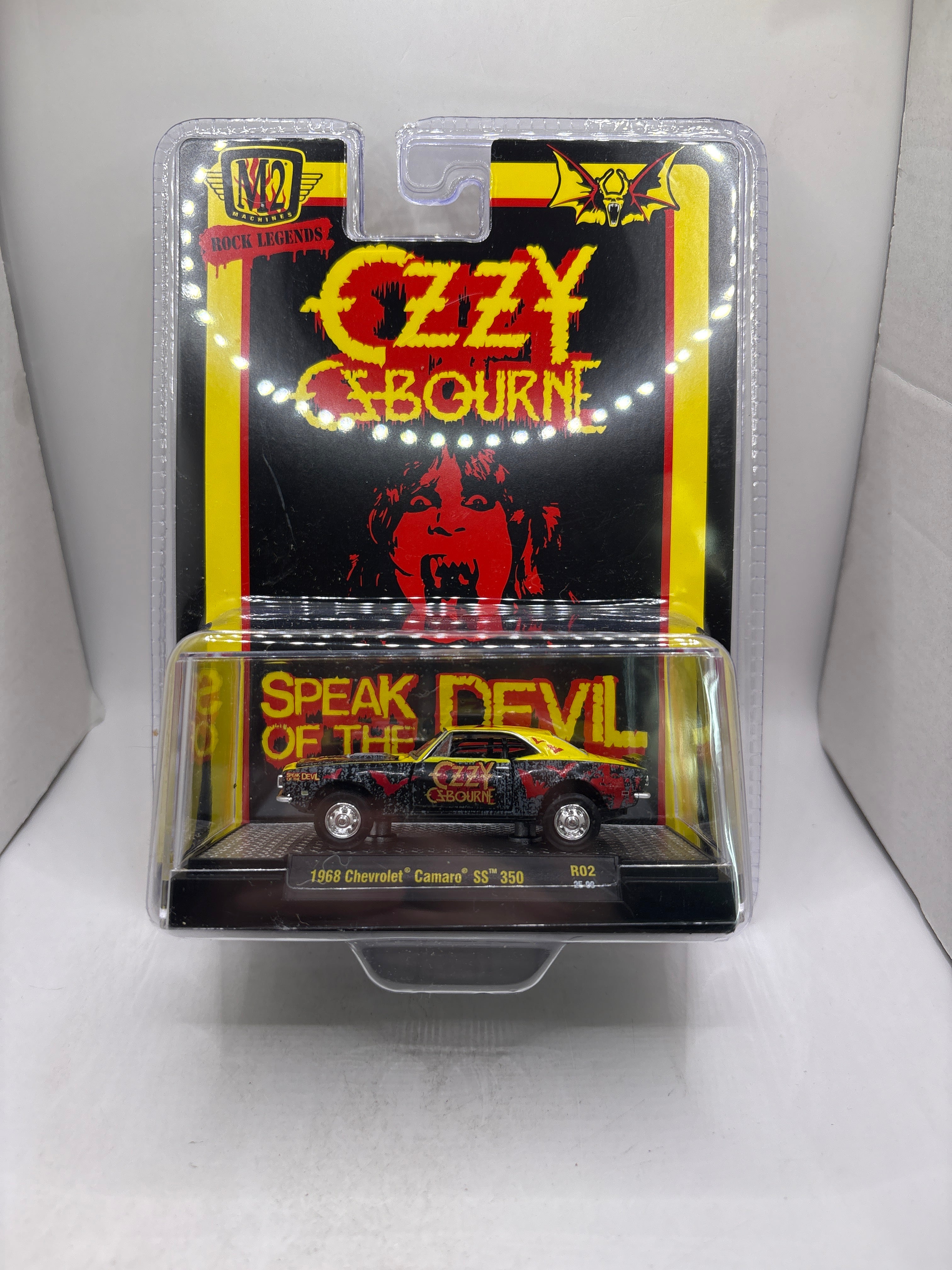 M2 1968 Chevrolet Camaro SS 350 Diecast yellow