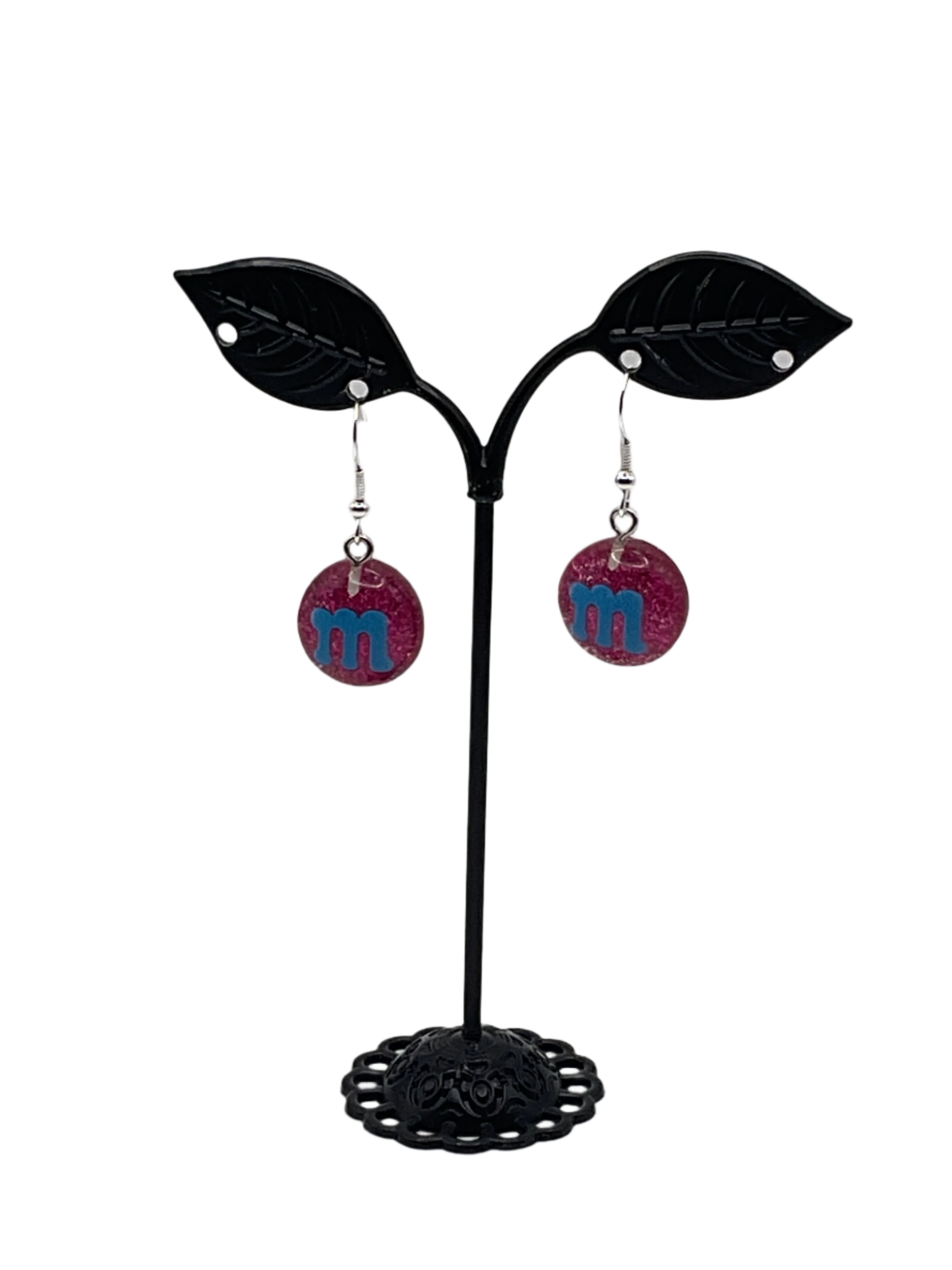 M and M Earrings
