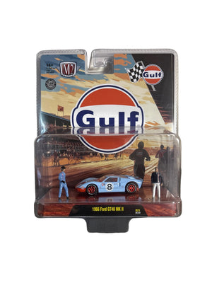 M2 1966 Ford GT40 MK II Diecast blue
