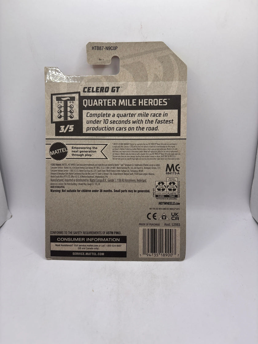 Hot Wheels Celero GT Diecast