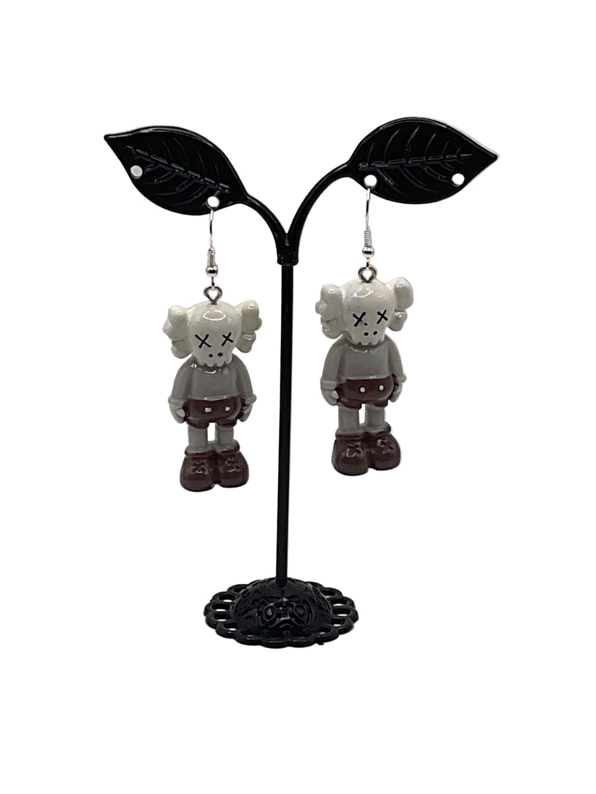 Graffiti Art COMPANION  Figurine Earrings