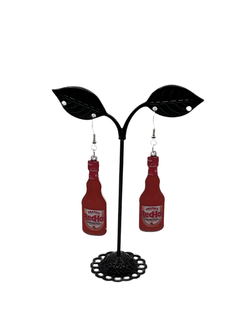 Red Hot Sauce Earrings