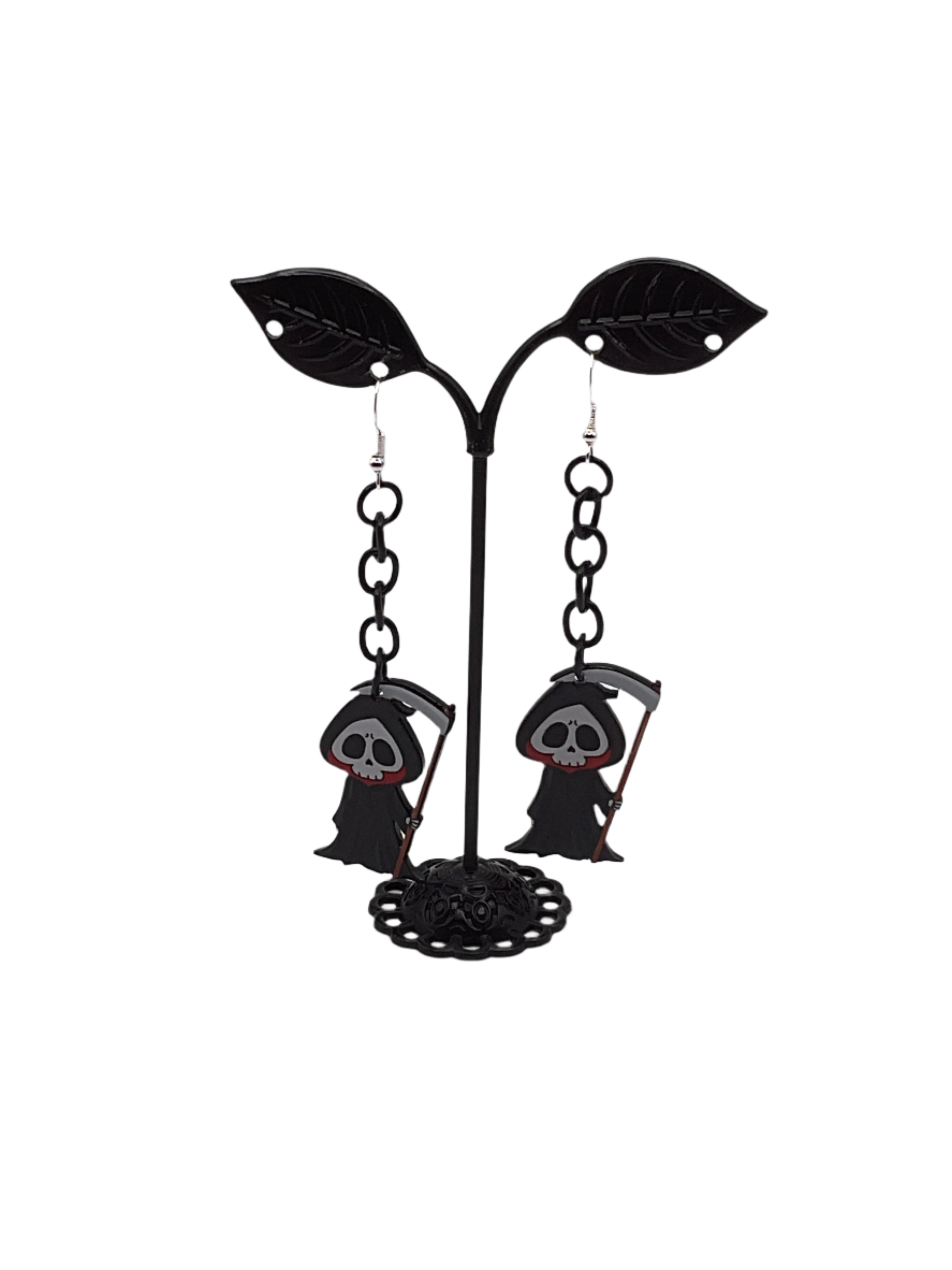 Grim Reaper Earrings