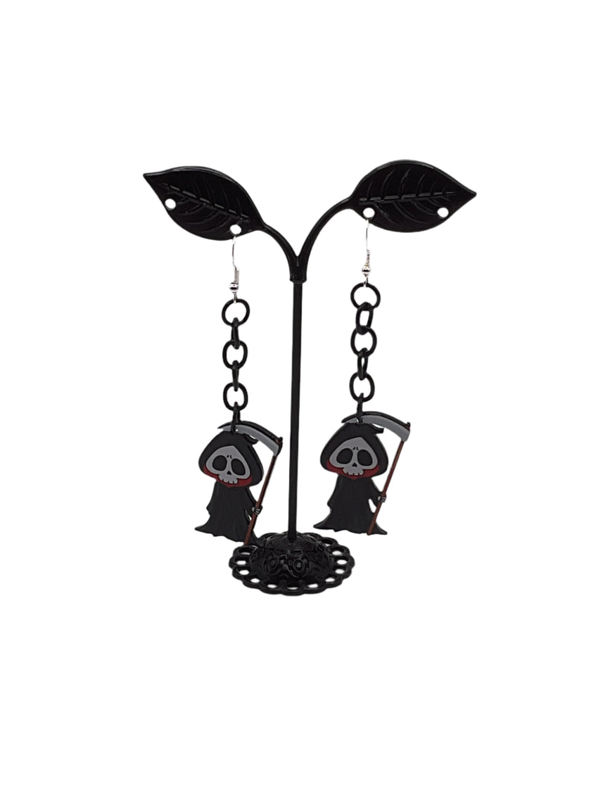 Grim Reaper Earrings