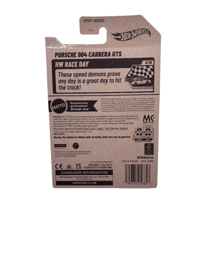 Hot Wheels Porsche 904 Carrera GTS Diecast
