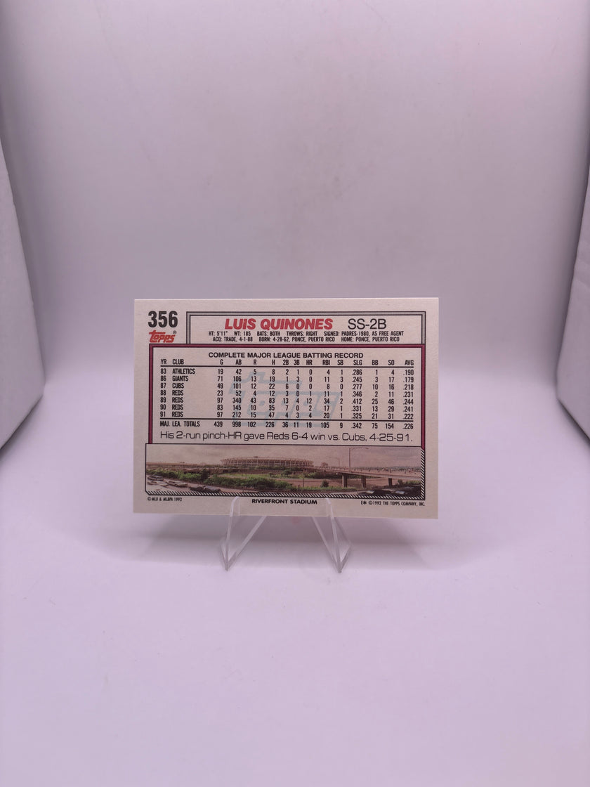 Topps Luis Quinones
