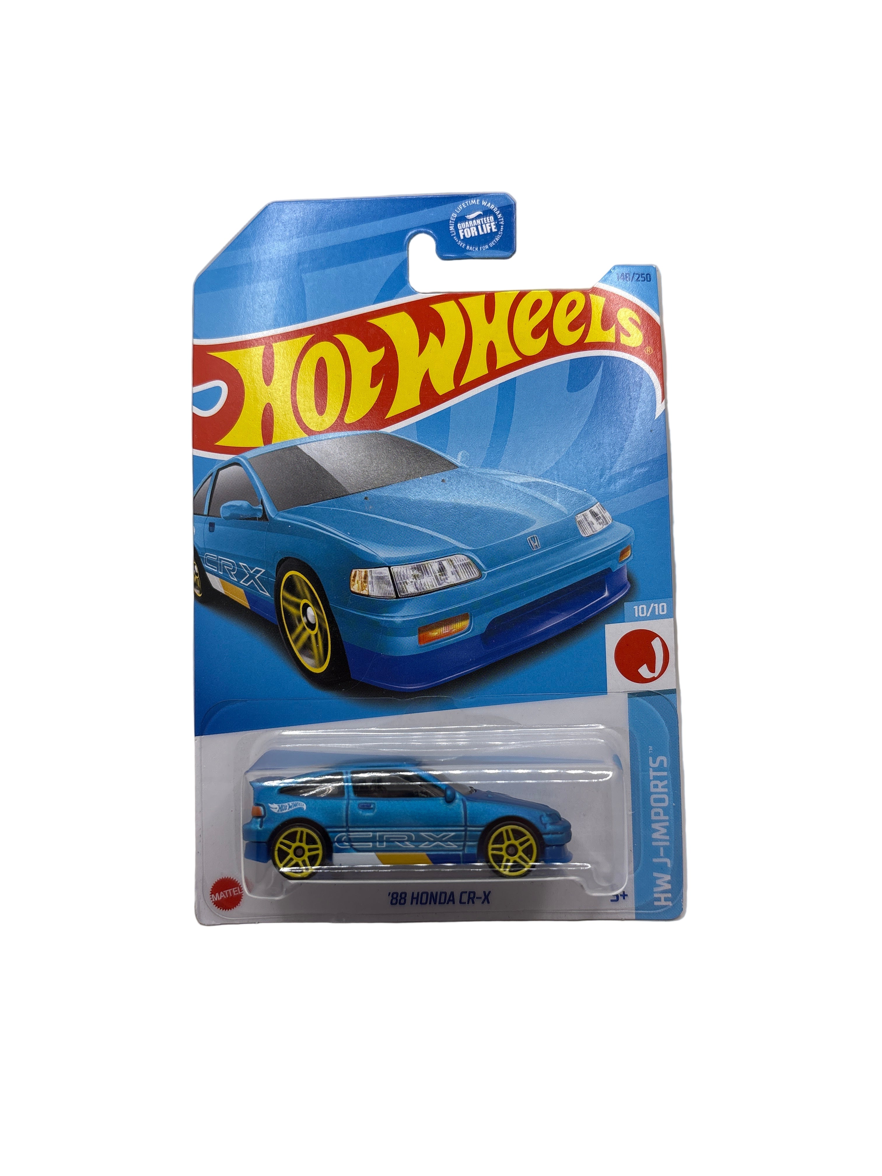 Hot Wheels 88 Honda CR-X Diecast