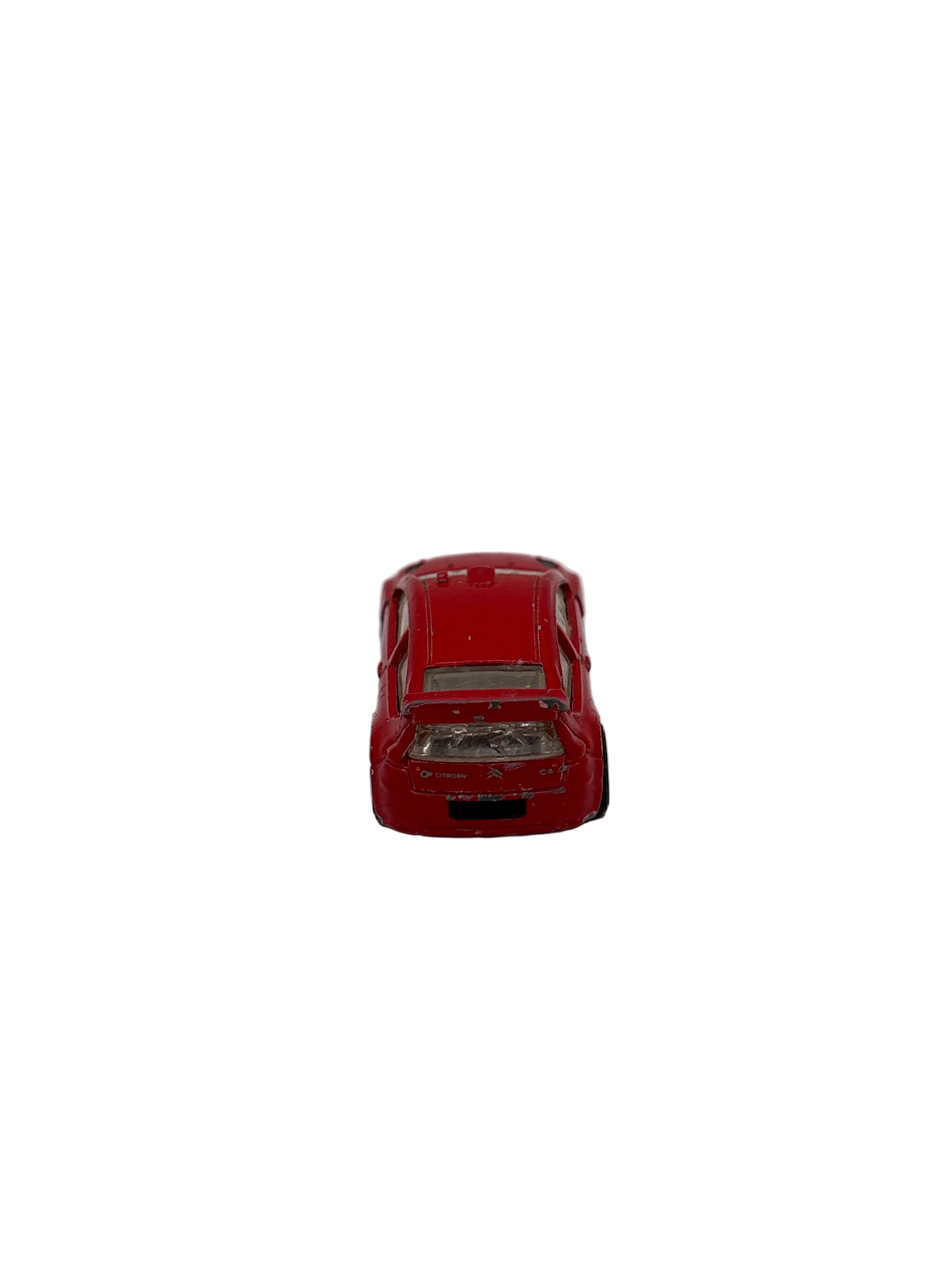 Hot Wheels Citroen C4 Rally Diecast red