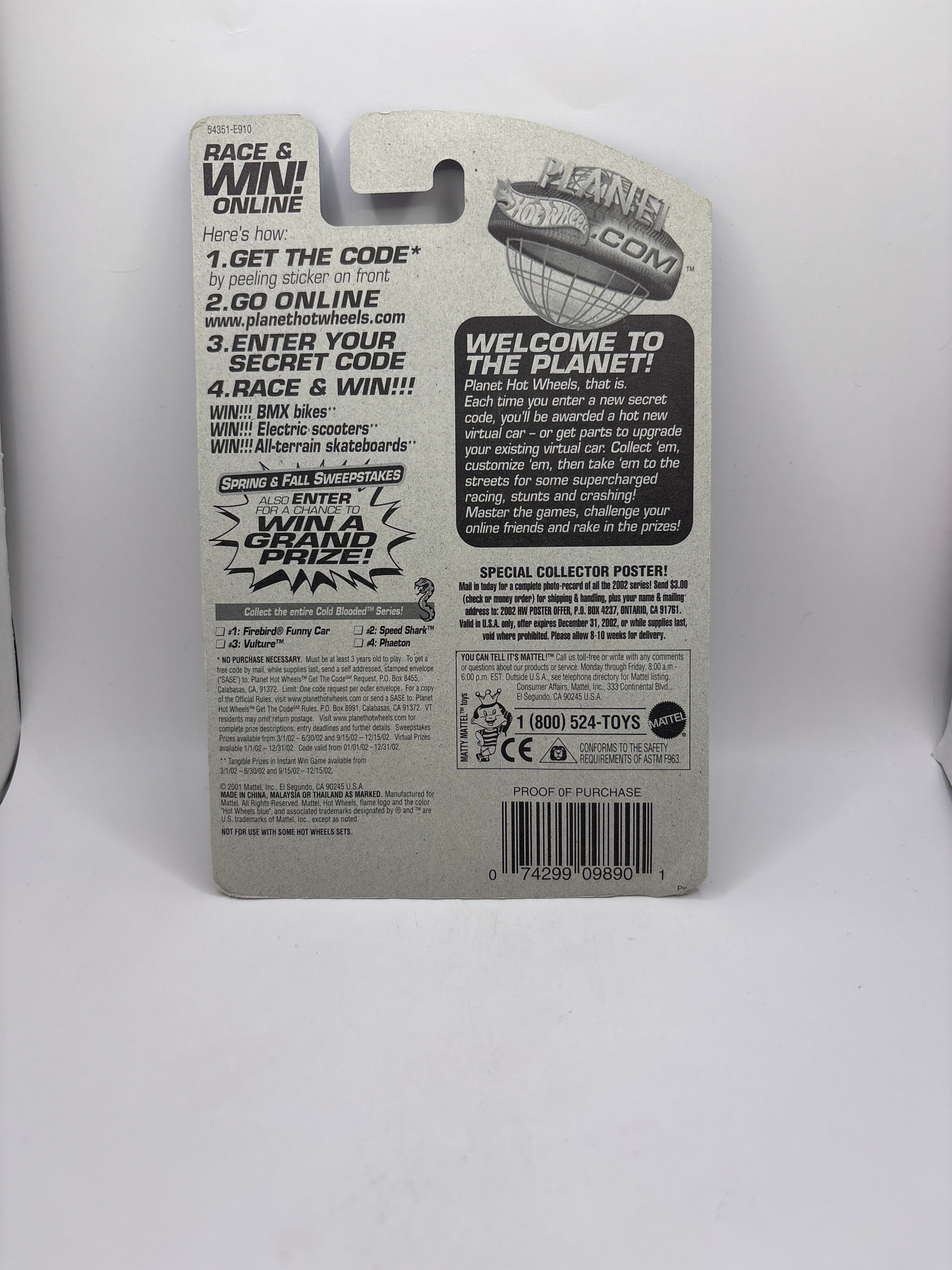 Hot Wheels Vulture Diecast