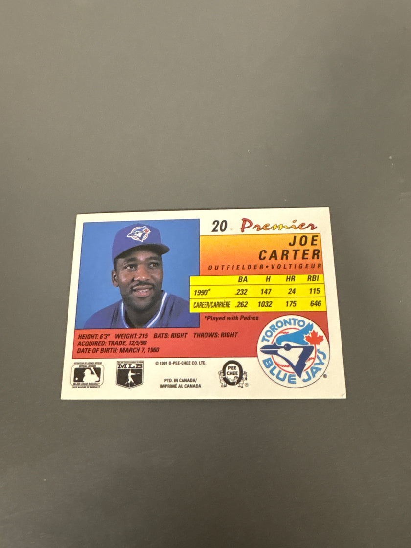 Premier Joe Carter