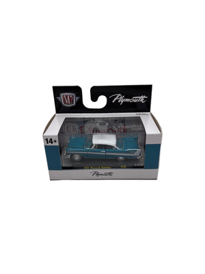 M2 1958 Plymouth Belvedere Diecast blue