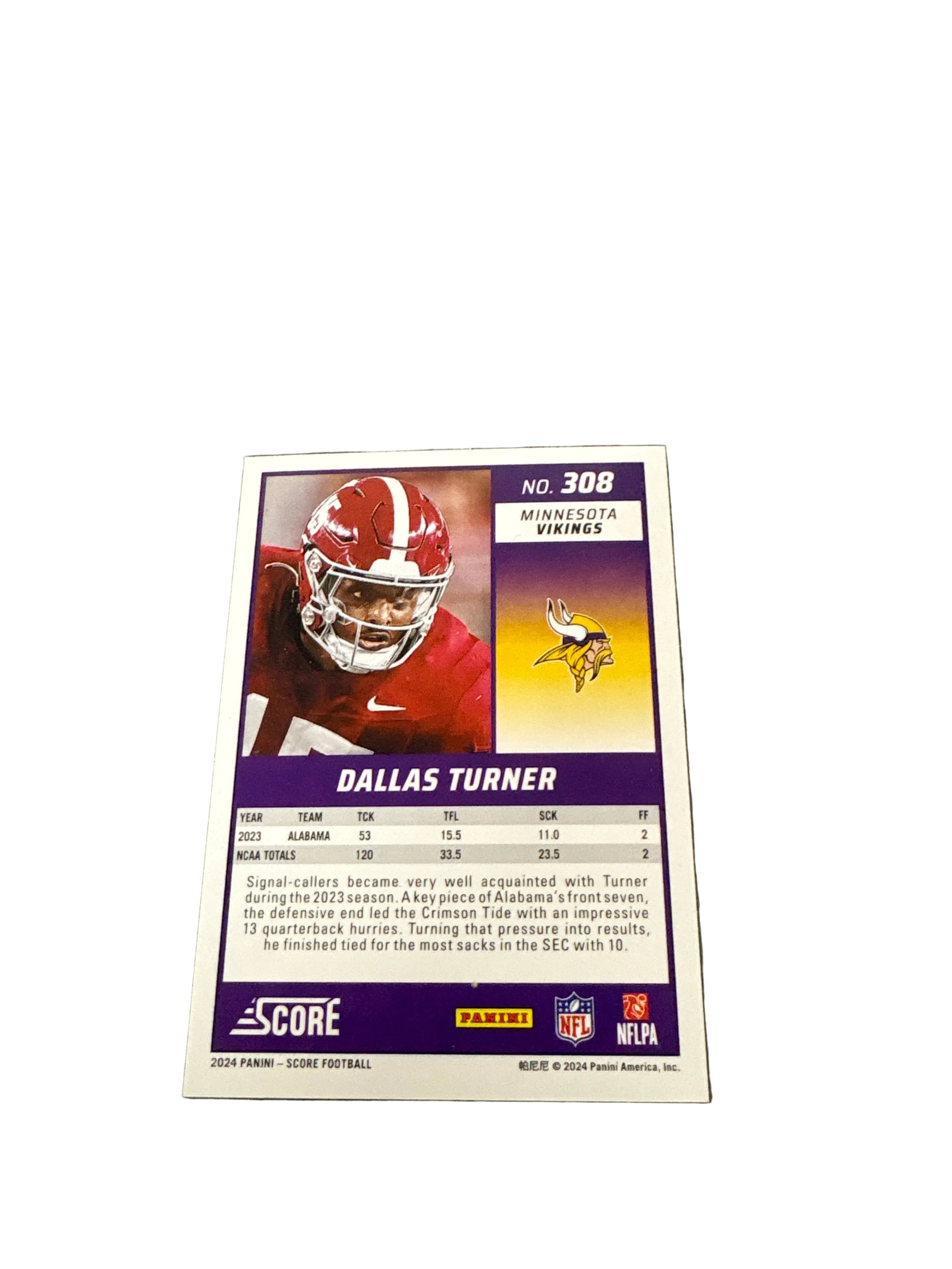 Score Dallas Turner