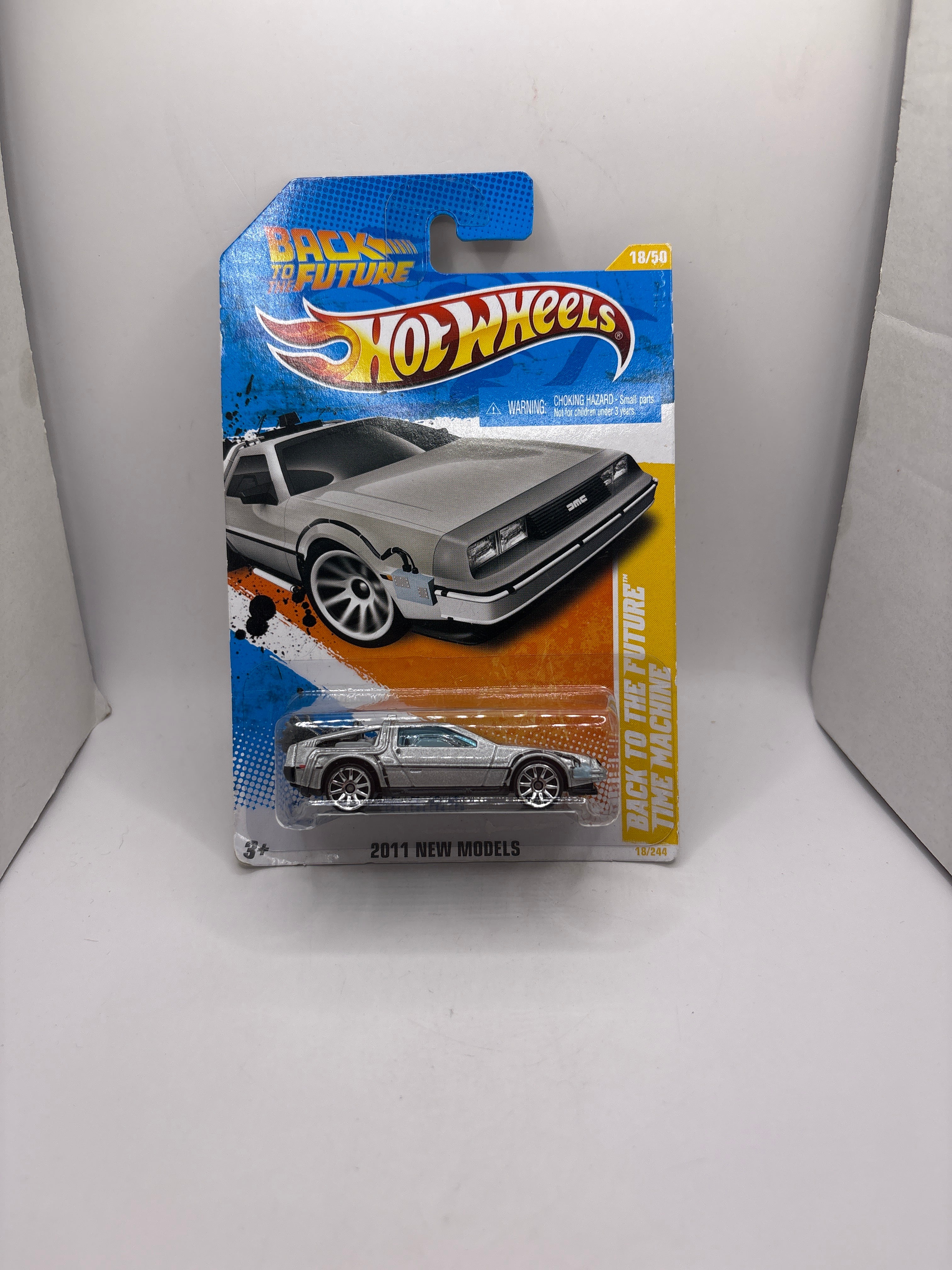 Hot Wheels Back To The Future Time Machine Diecast