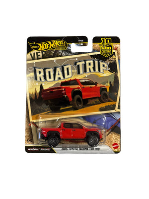 Hot Wheels 2024 Toyota Tacoma TRD Pro Diecast red