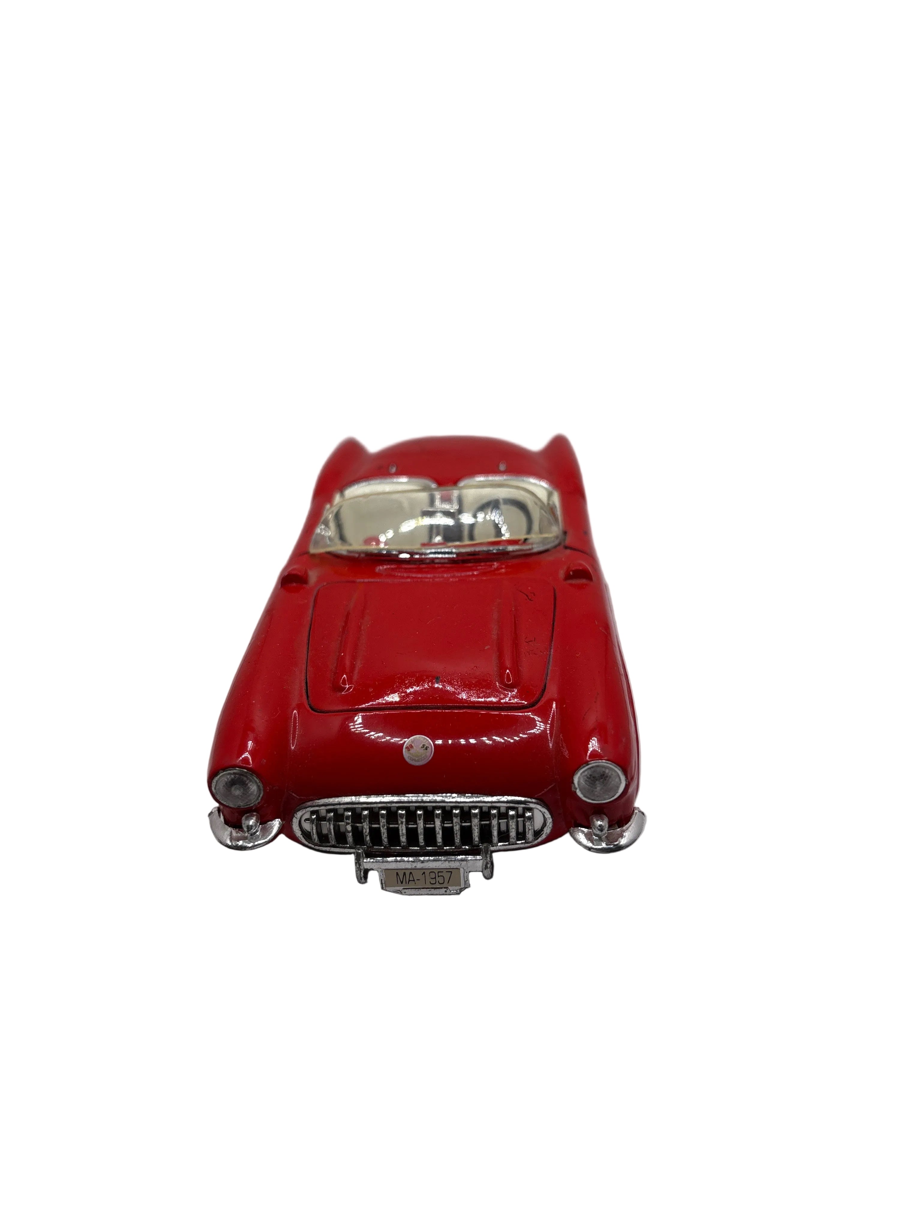 Sunny Side 57 Corvette Diecast red