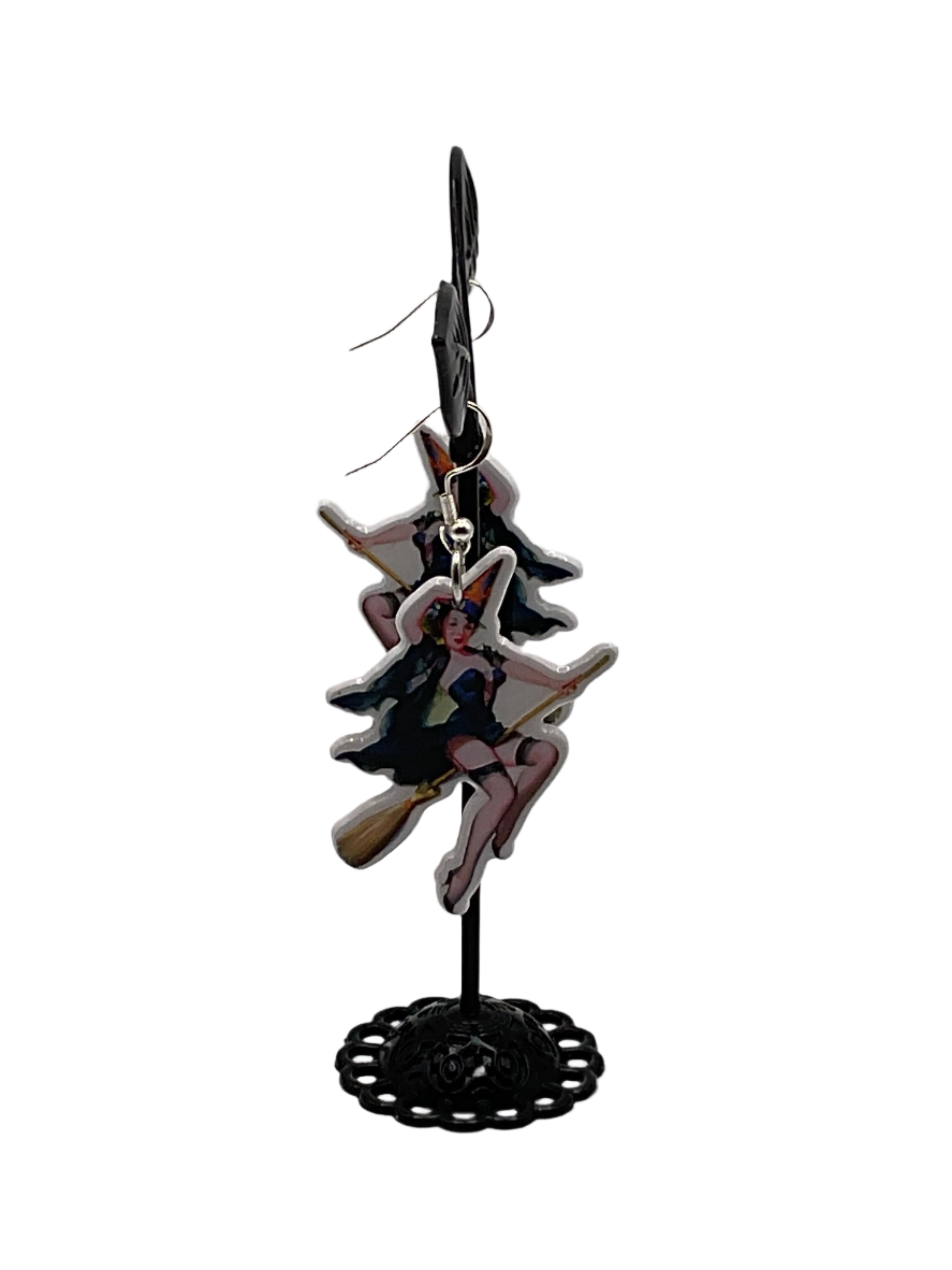 झाड़ू बाली पर चुड़ैल