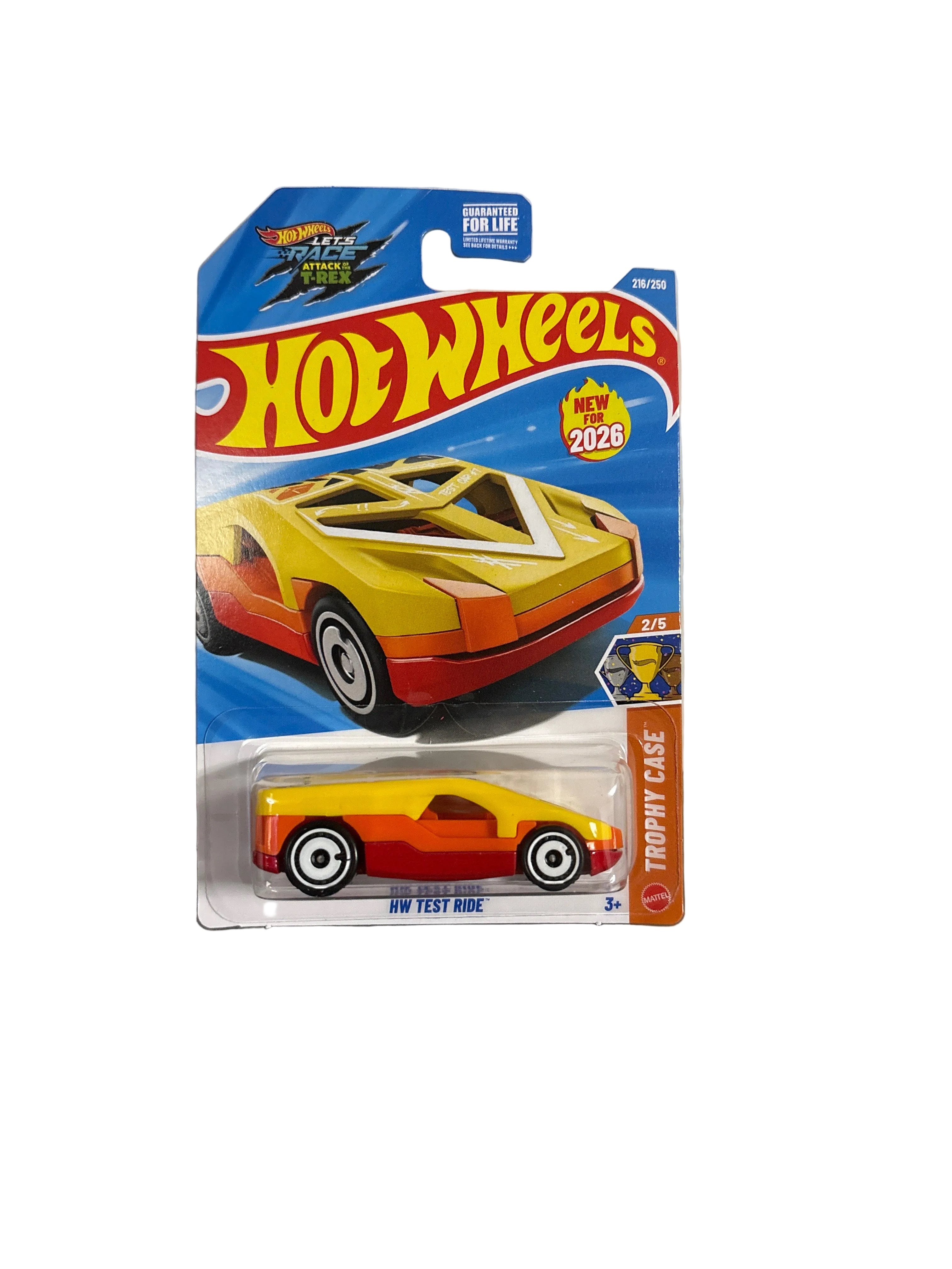 Hot Wheels HW Test Ride Diecast yellow