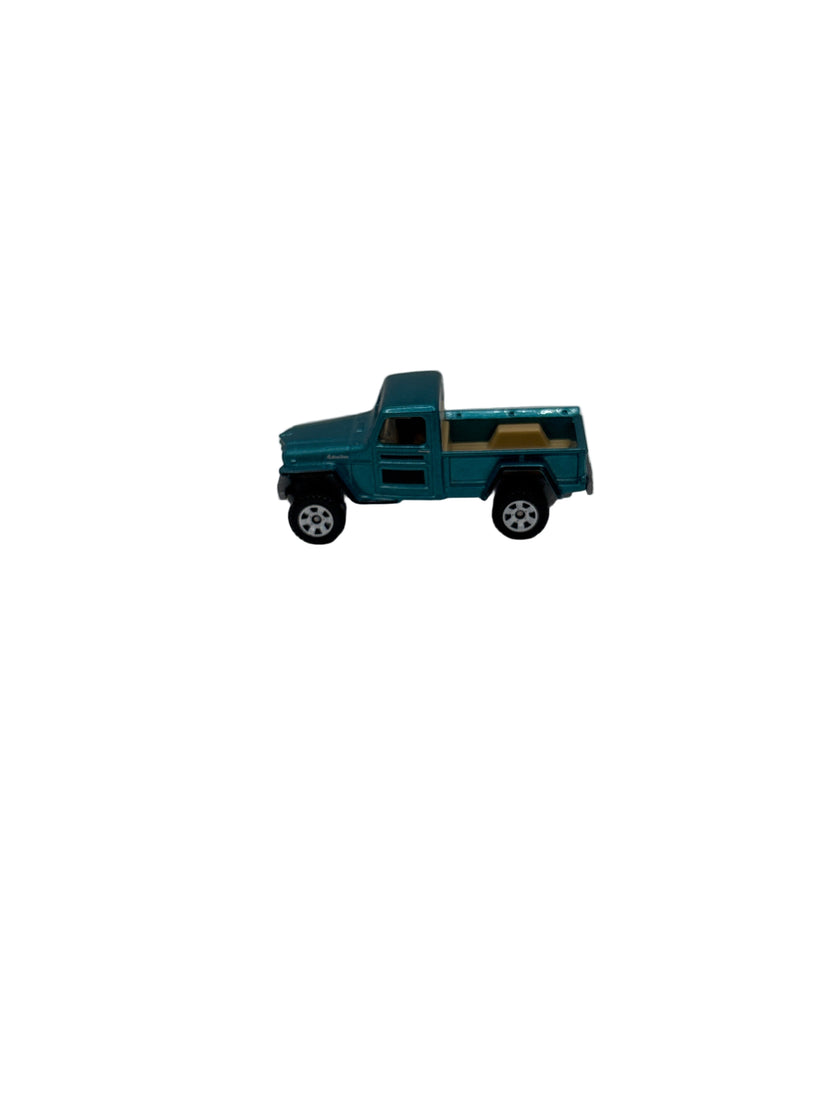 Matchbox Willys Jeep 4x4 Diecast blue