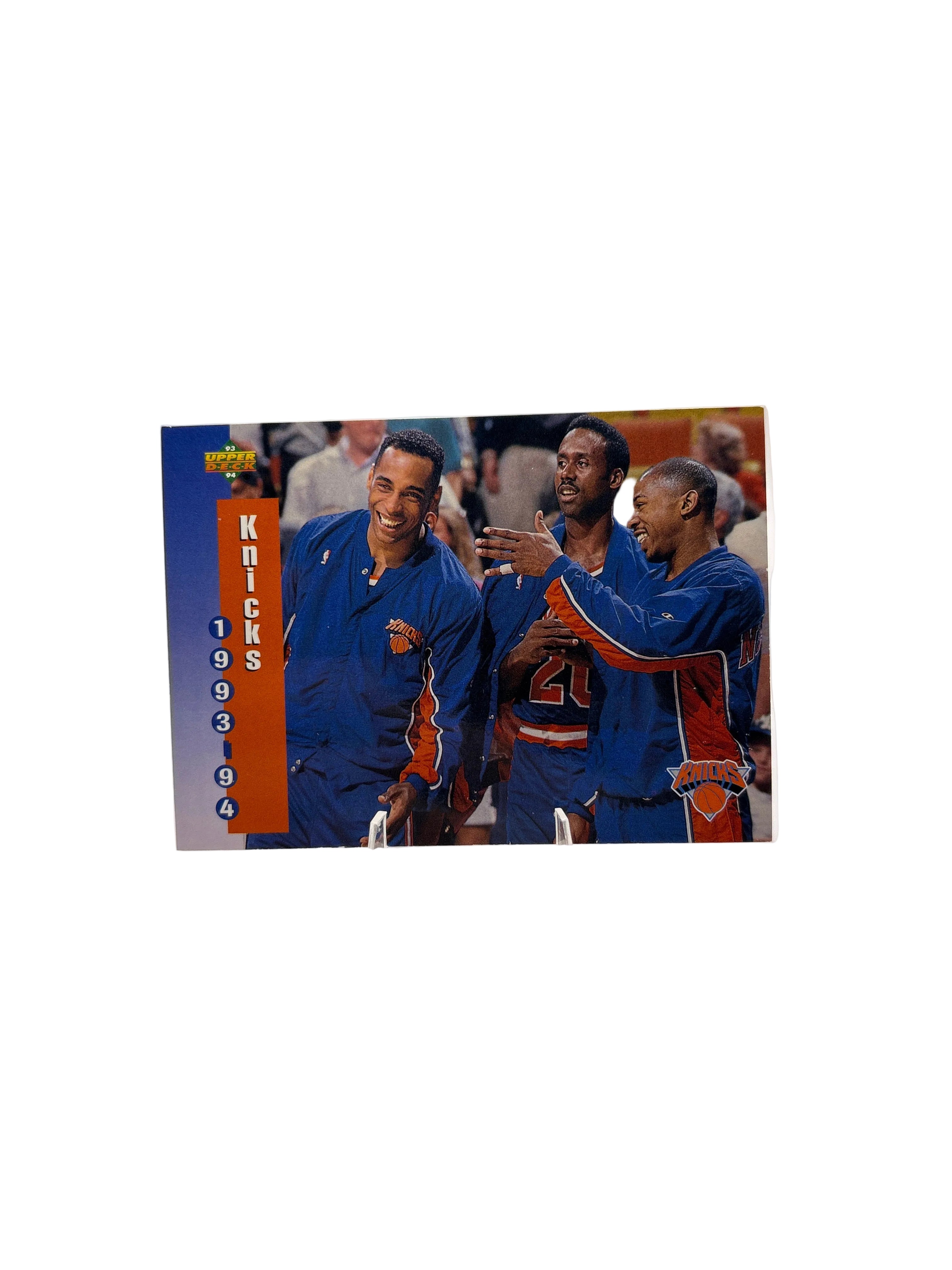 Upper Deck New York Knicks Team Card