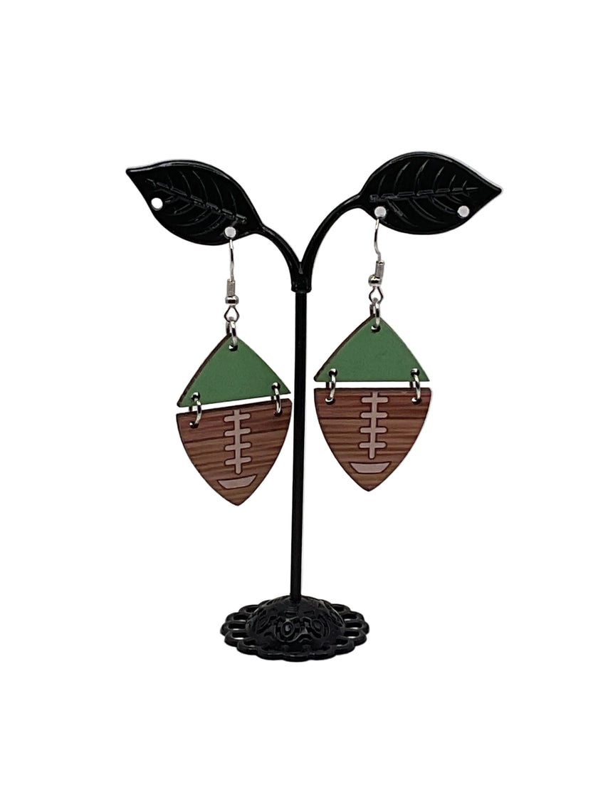 Football Earrings