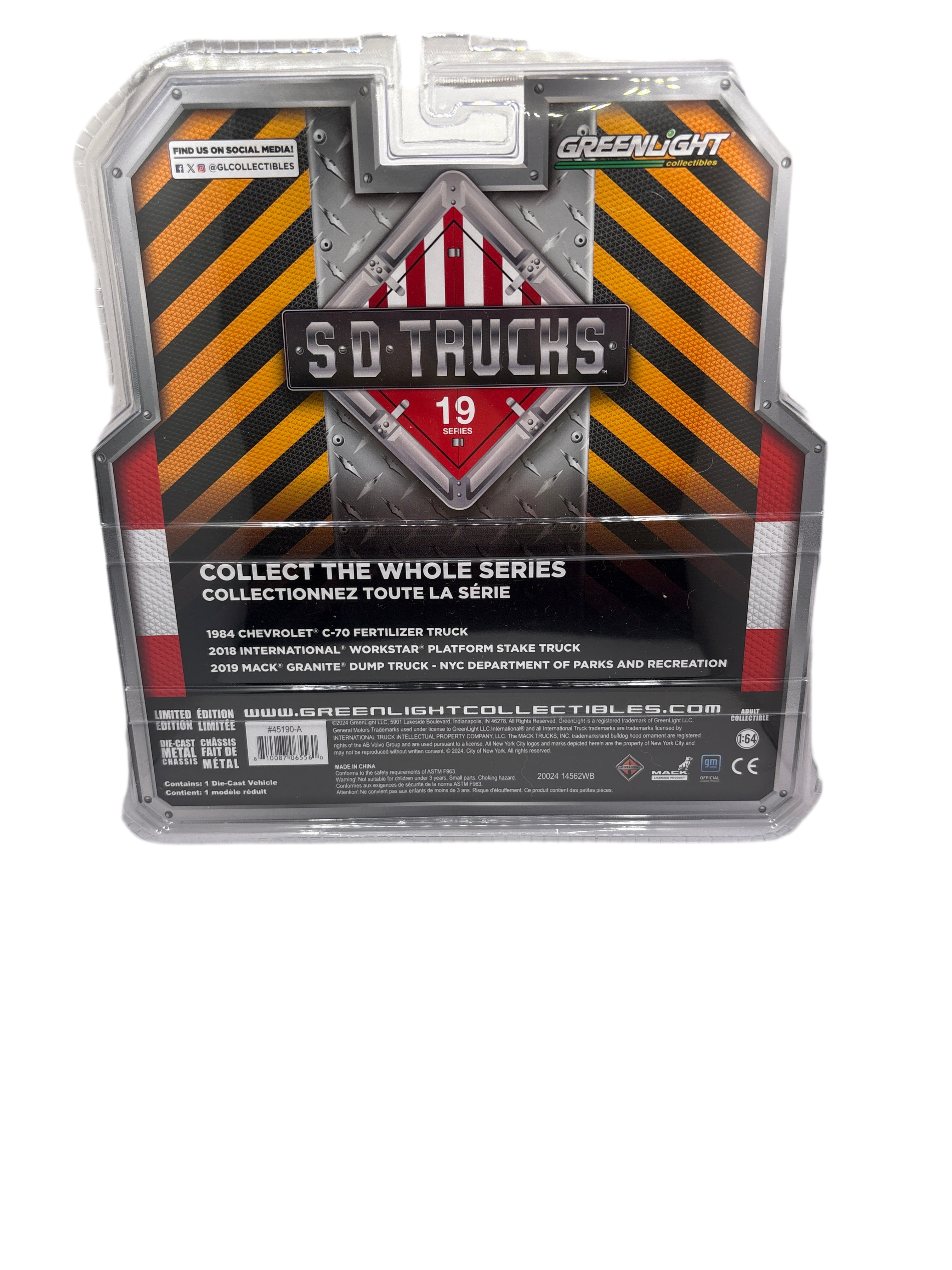 Greenlight 1984 Chevrolet C-70 Fertilizer Truck Diecast