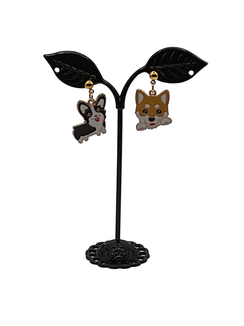 Dog Earrings
