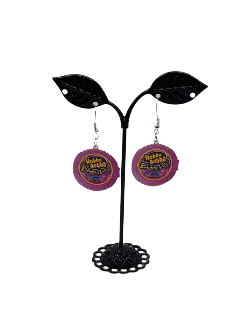 Tape Gum Earrings