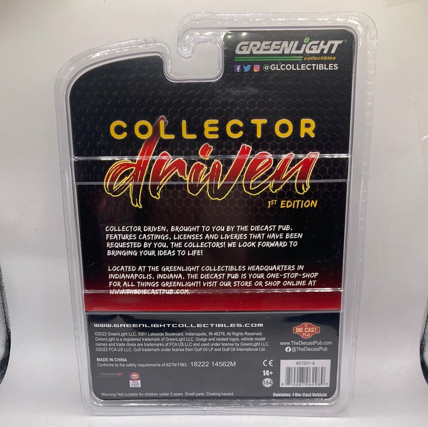 Greenlight 2018 Dodge Charger SRT Hellcat Diecast