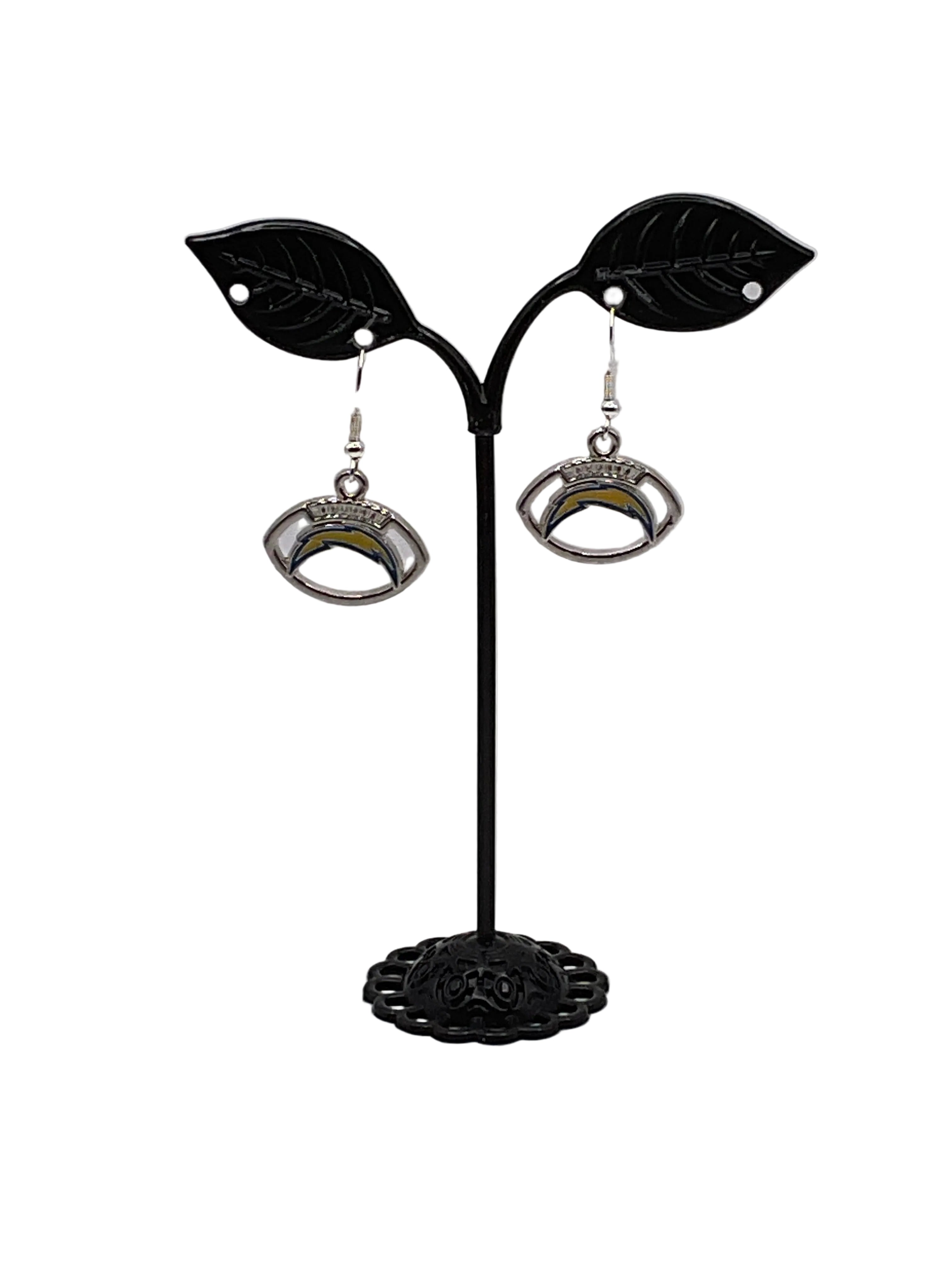 Football Shaped Football Earrings