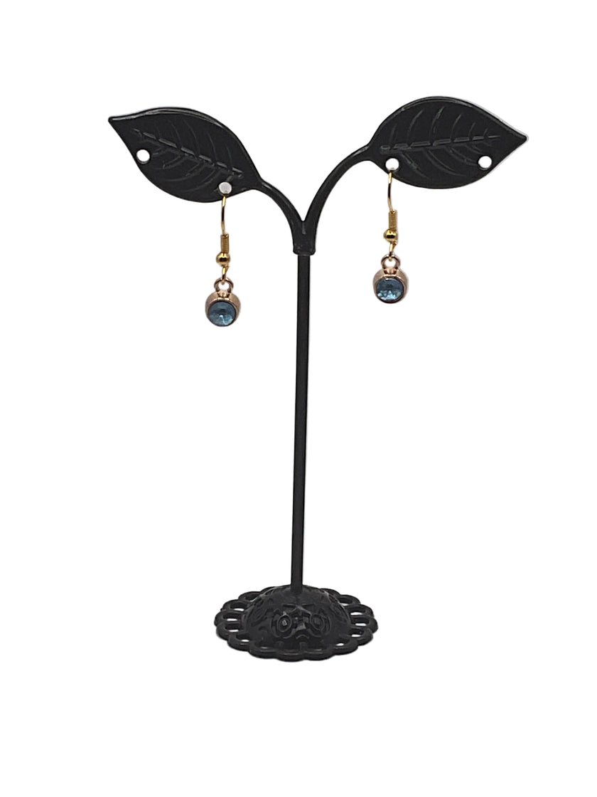 Crystal and Crosses Earrings