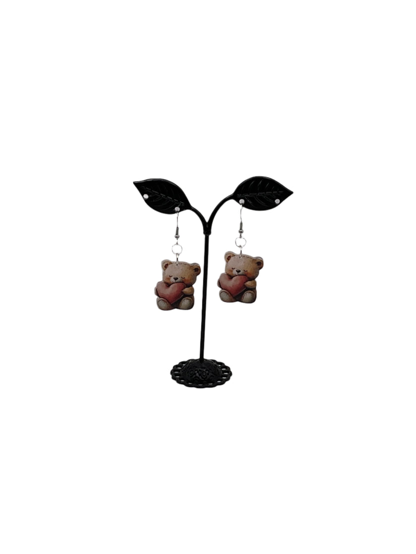 Teddy Bear Earrings 3