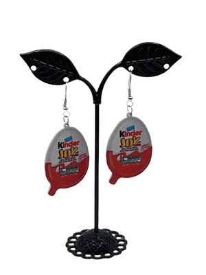 Kinder Joy Candy earrings