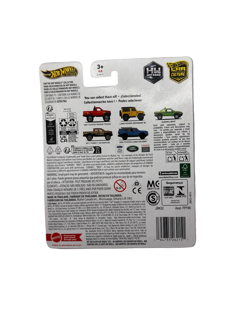 Hot Wheels 2024 Toyota Land Cruiser Diecast blue