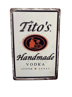 Tito’s Handmade Vodka Sign