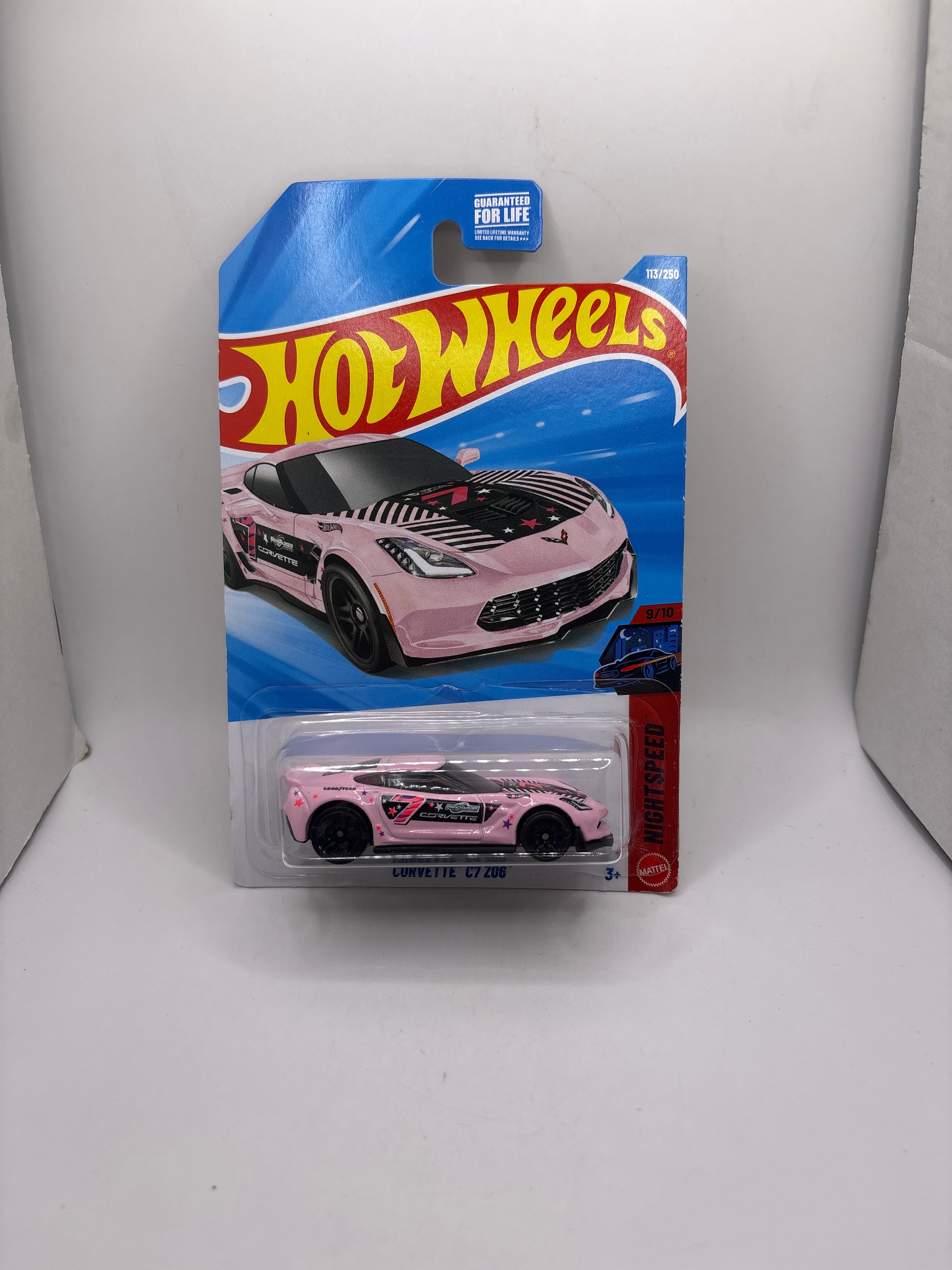 Hot Wheels Corvette C7 Z06 Diecast pink