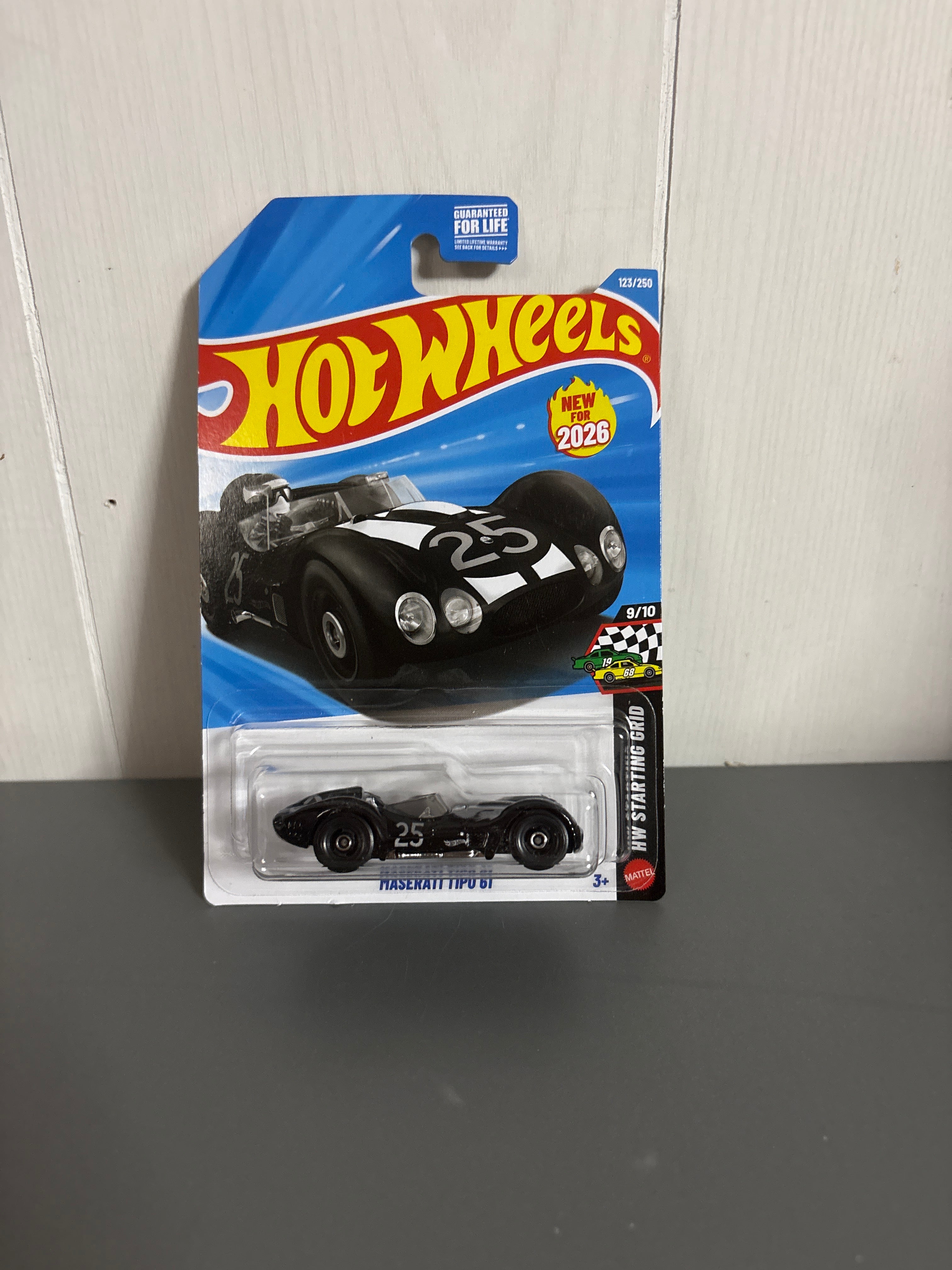Hot Wheels Maserati Tipo 61 Diecast black