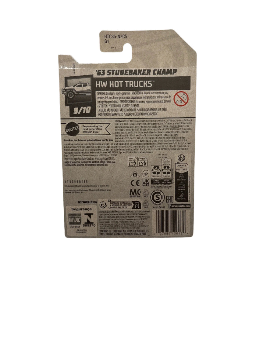 Hot Wheels 63 Studebaker Champ Diecast