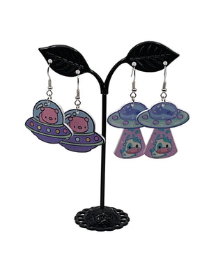 Ufo earrings