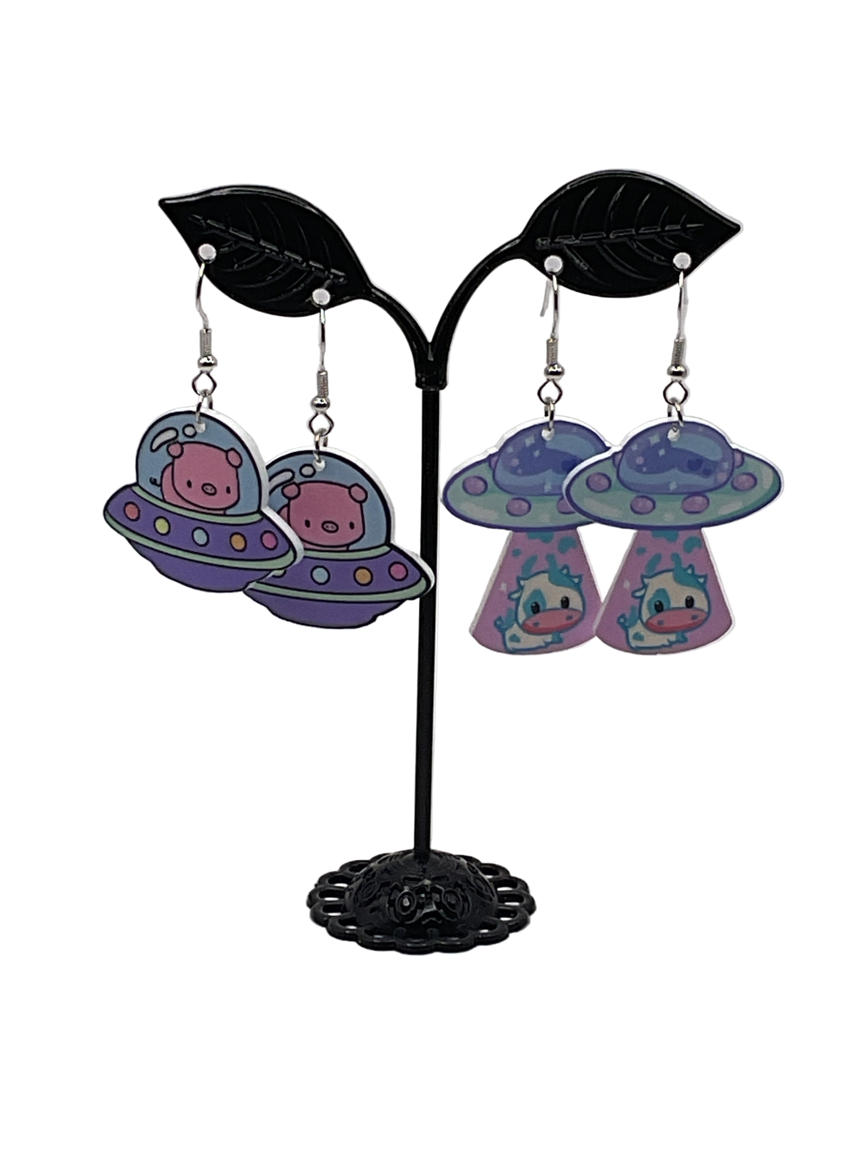 Ufo earrings