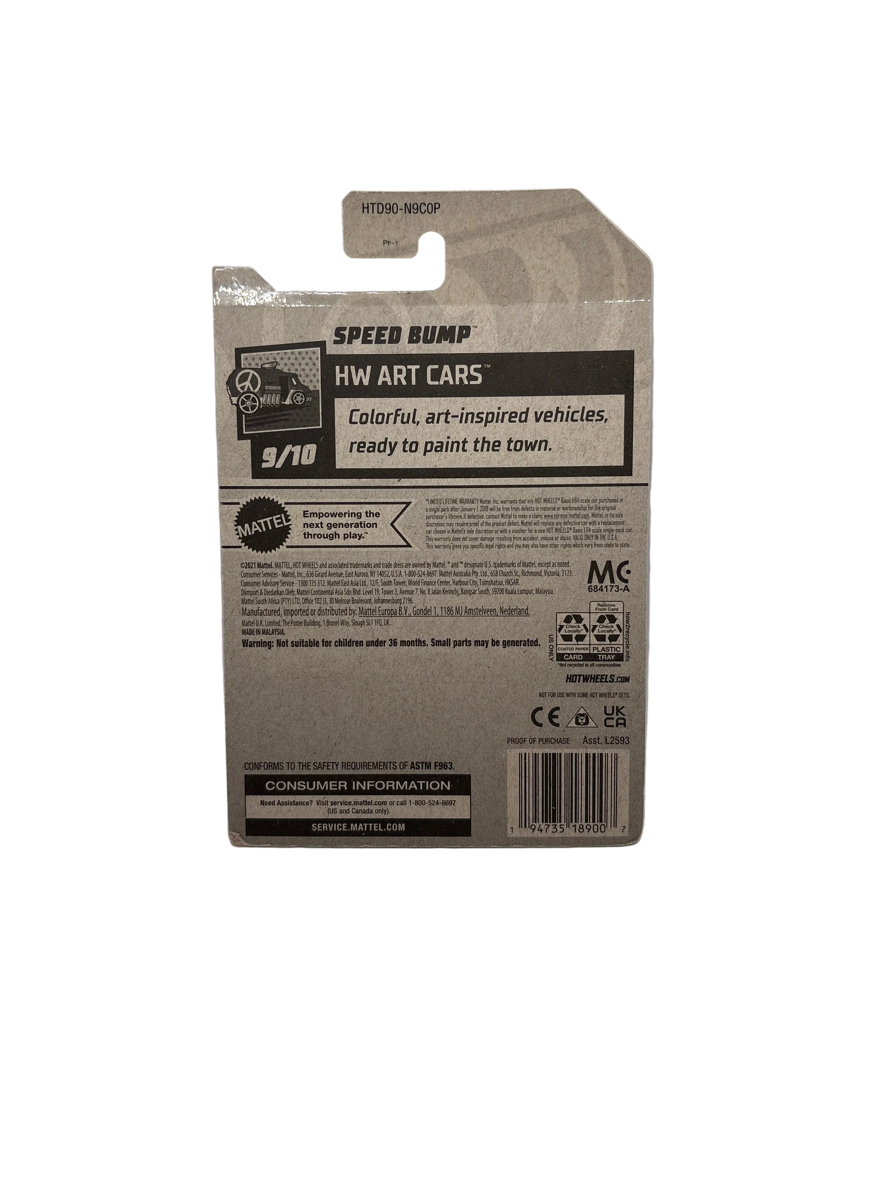 Hot Wheels Speed Bump Diecast