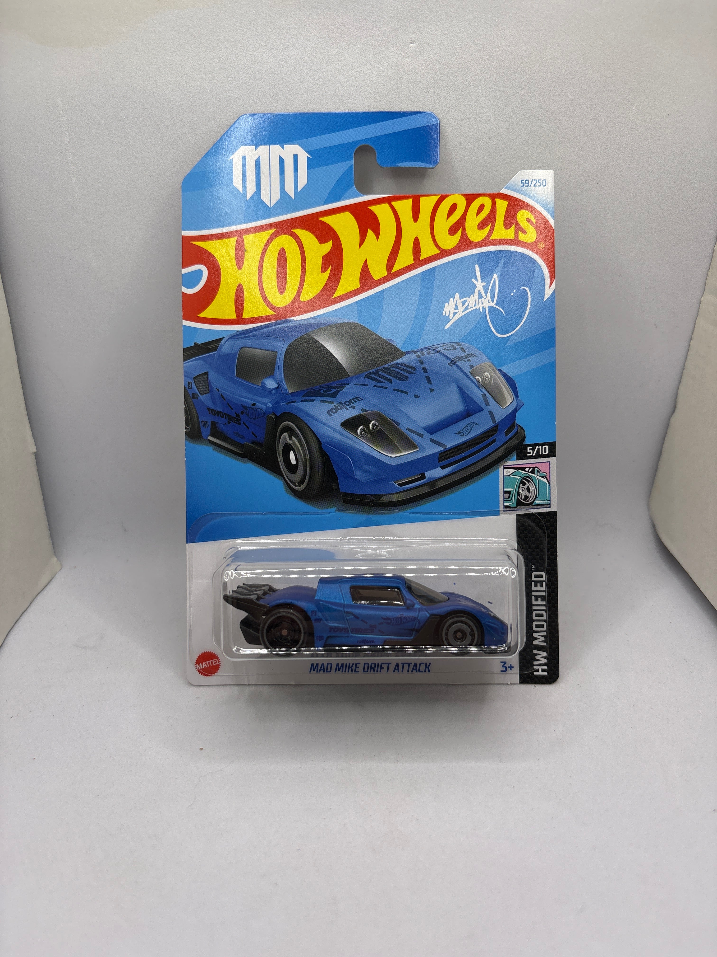 Hot Wheels Mad Mike Drift Attack Diecast